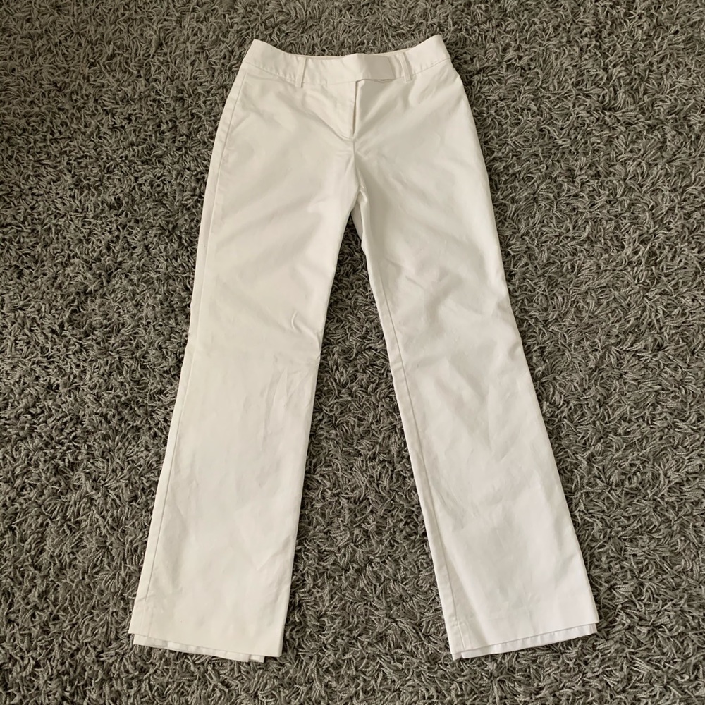 LOFT White Dress Pants